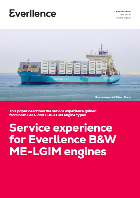Service experience for Everllence B&W ME-LGIM engines